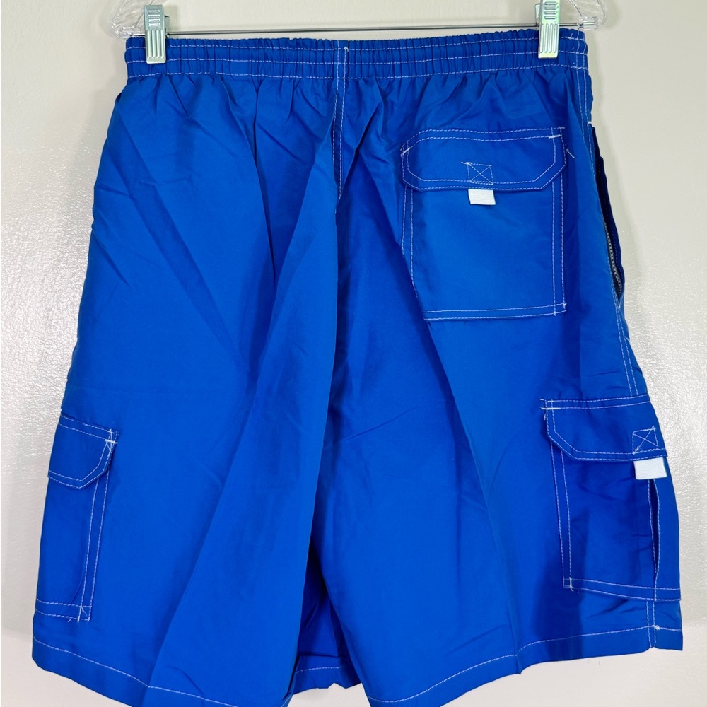 SURF AVENUE Swim Trunks / Board Shorts - Men's Size L - NEW w/Tags - Blue